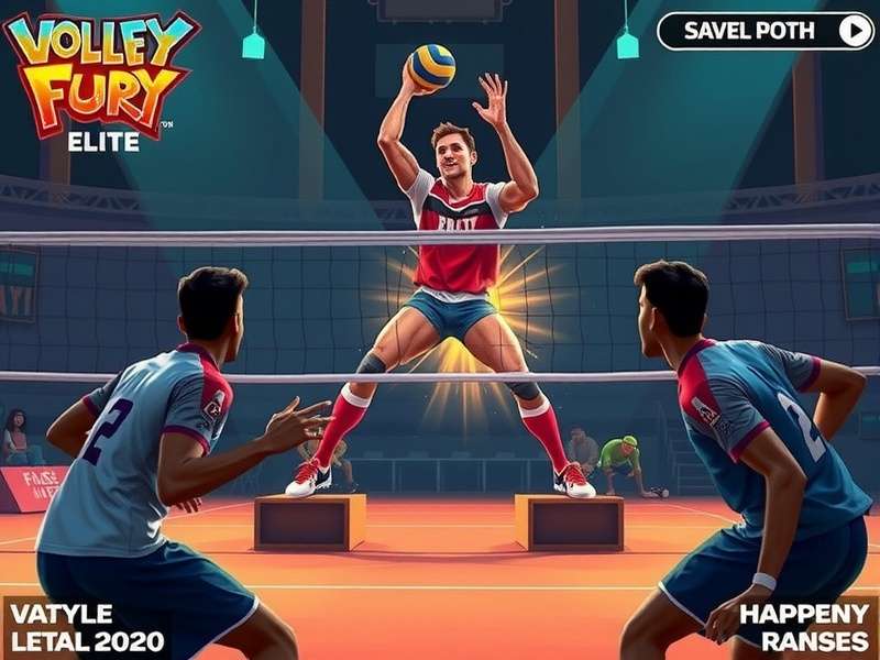 Indian players enjoying Volley Fury Elite in competitive tournament
