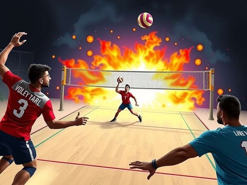 Volley Fury Elite community event with Indian players